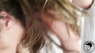 Breasty Golden-haired mother I'd like to fuck Emily Banging Large Wang in Hotel Room
