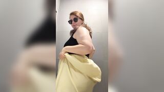 College camp public shitter masturbation