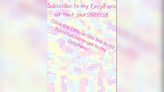 Squirting water without my pink concupiscent butthole (subscribe)