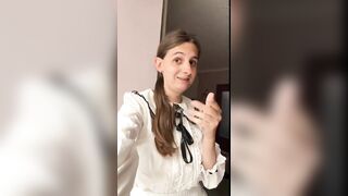 Dutch sissy whore gets shrunken away drilled raw and has her chastity keys destroyed