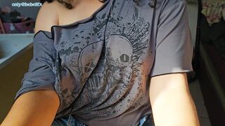 VIRTUAL SEX POV- BADASS GAL LIKES SHY NERDS this chab left her SNATCH full of CREAMPIE ROLEPLAY JOI