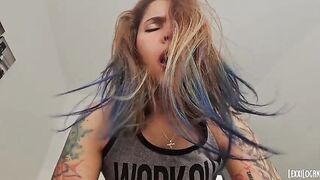 I Was Spying On My Stepsister Masturbating In Her Room... This babe Caught Me And Made Me Screw Her