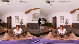 Sexy coffee with redhead neighbour