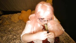 Wicked Schoolgirl Sugar Dandy Breaks in Recent Pipe