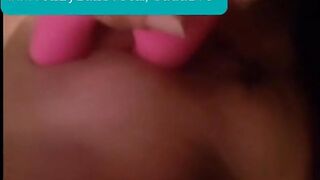toying my soaked vagina