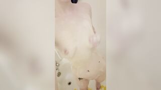 Hot and Soapy - rinsing off in the shower