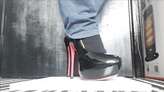 ASMR Squeaky Platform Heels