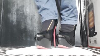 ASMR Squeaky Platform Heels