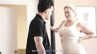 Stepmother Asks Her Stepson to Keep a Secret in Swap for Sex