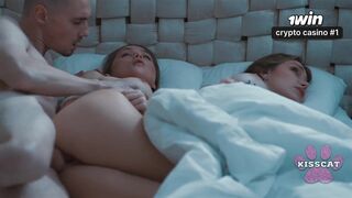 Will Step Daddy Screw and Cum Inside Step Daughter Jessie Ames in Share Couch During the time that Step Mama?