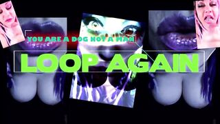 Mesmerized and Gooning becoming a lascivious kinky Dog