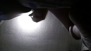Oregonleatherboy Gooning Slutty Boner Wearing Ebony Leather Gloves POV