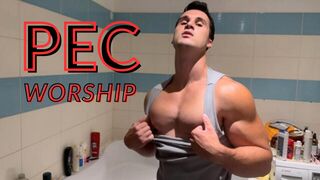 Emo HARD PEC WORSHIP - see me flex!