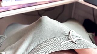 HAWT Stud CUMMING in Sweatpants!