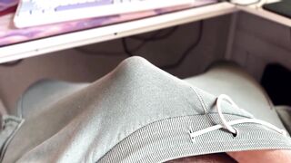 HAWT Stud CUMMING in Sweatpants!