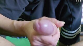 Booty up, face down...Tiny Butt take large Knob-creampie cumfart finish