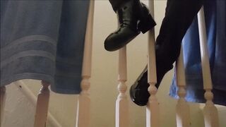 ASMR Squeaky Ankle Boots