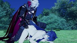 Rerir x Flins - Genshin Impact Queer Comics r34