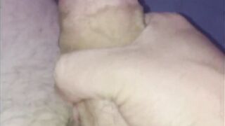 Lascivious Scott jerks off previous to couch large load of cum