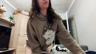 My stepbro got sick so i cured him with my soaked vagina and godly throat - Polish Dialogues