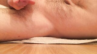 Frenulum Massage And Tugjob Ends With A Giant Spunk flow