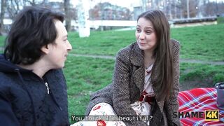 SHAME4K. A mother I'd like to fuck likes to ride Youthful Schlongs