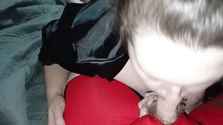 Morning Wood Oral sex Keeps Sucking Untill This guy Cums In My Mouth