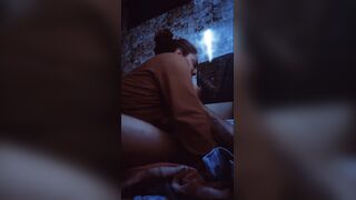 Zorra de mi ex me da unas mamadas de verga