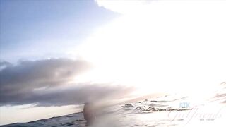POV - After a exposed swim in the ocean, u take Jayde Symz back to the hotel for a smoke and some nude one on once.