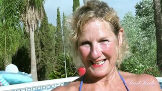 AuntJudys - Your Recent Pool Lady Mrs. Molly Sucks Your Wang (POV)