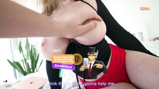 Large Breasts StepSister Gives Virgin StepBro His 1st Sex Lesson