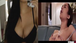 Sexy blond shemale hentai screws her little superlatively good ally with massive ejaculation- Shemale hentai React