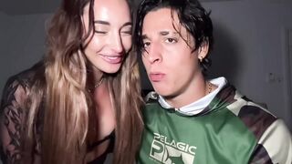 HARD SCREW, squirt and DEEPTHROAT with tiny pornstar Sara Diamante!
