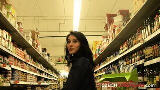 Charming youthful woman screws in public (Czech Amateurs)