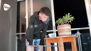 Hopeless Housewife Pays the Gardener with Sex to Save Her Plants (PART 1)