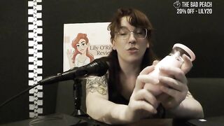 NSFW Review of the Playgirl Pistil licking dildo from The Bad Peach