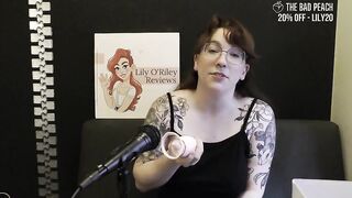 NSFW Review of the Playgirl Pistil licking dildo from The Bad Peach