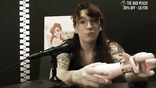 NSFW Review of the Playgirl Pistil licking dildo from The Bad Peach