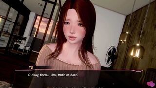 Murmur 31 - Truth or Dare Game - Yui Dares Adam to Feel His Hard Wang
