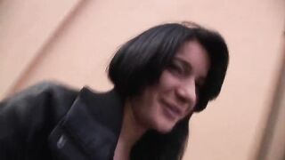 PLAYGIRL SWALLOWS GIANT CUM AFTER A DP