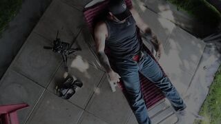 Real Pair Banging Outside - Hawt Sucking - Part 1