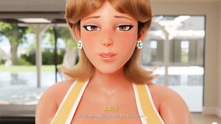 Mansion Days TABOO Manga Game Ep.two CAUGHT with a GIANT BONER by my STEP MAMMA in the kitchen !