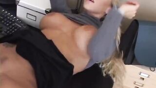 Katie Morgan Screwing in the Office with Her Piercings