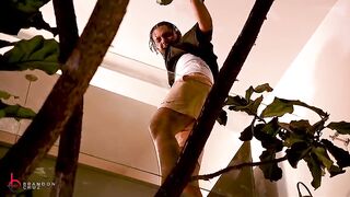 Pair has coarse, public sex in front of their cuckolded, voyeuristic neighbour - Brandon Cruz & Devil Khloe