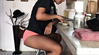 I Love to Ruin Her Day with My Cock - This babe Went to the GYM with Her Cunt Used that Day