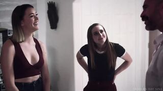 Modern-day Sins - Lustful Teen Anny Aurora Sneaky Bangs Her Bestie's Stepdad During Sleepover!