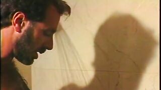 Hot chick gives head in the shower previous to getting screwed