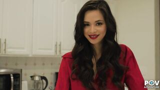 Nice-looking sweetheart Kitchen Kursh gets drilled passionately