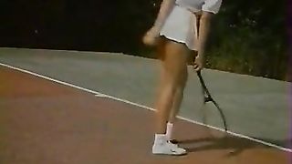 Vintage Two Beauty Lesbian Love After Playing Tennis