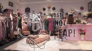 Shopping innocent turned into Big Blonde Hot Lesbians Threes